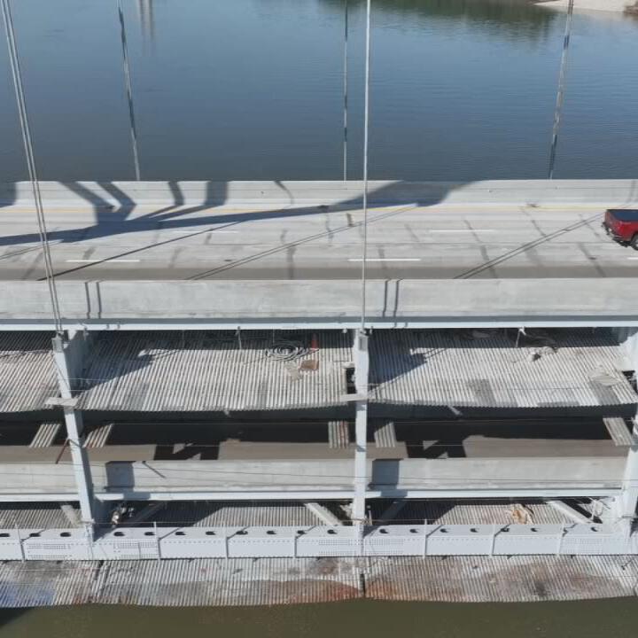Sherman Minton Bridge Closeup